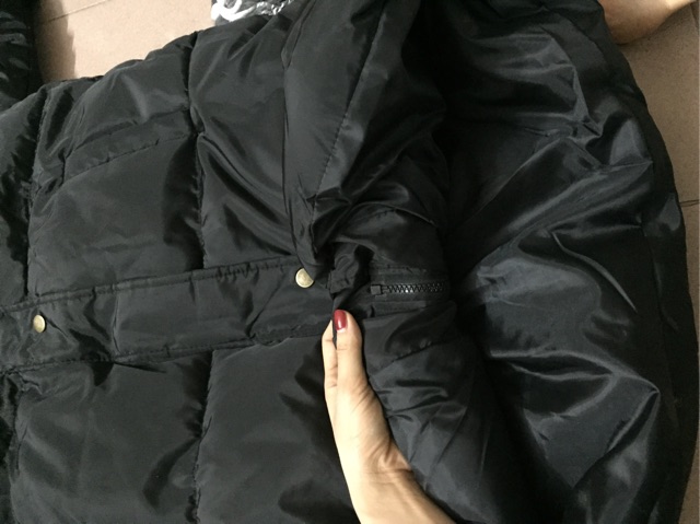 Áo phao dáng dài Hquoc- kèm ảnh thật Mã 358