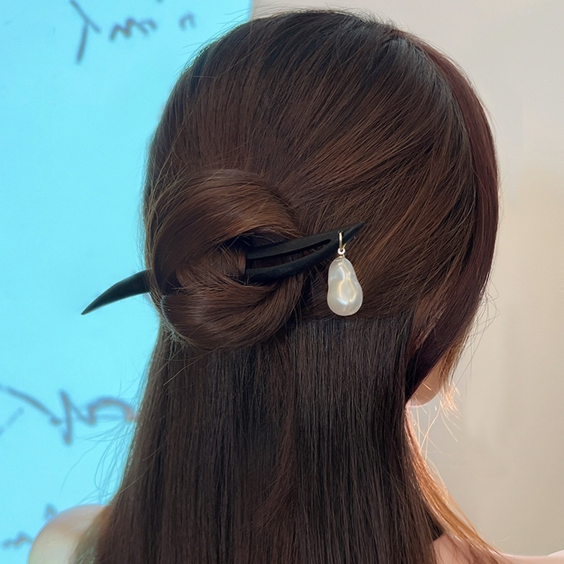 Trâm Cài Tóc Gỗ Thiết Kế Đơn Giản Thời Trang Cho Nữ