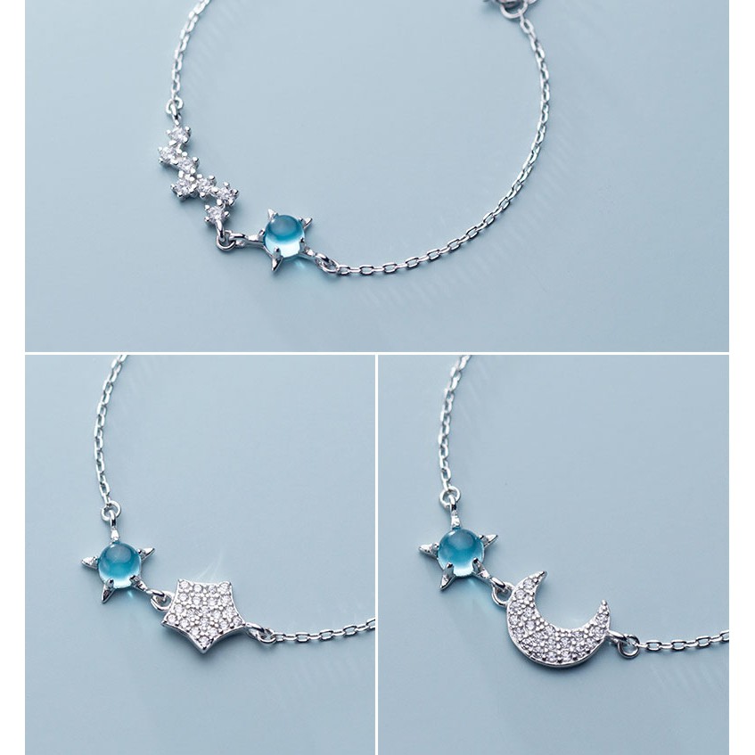 Vòng tay nữ bạc Ý s925 phong cách đa dạng S3464 - AROCH Jewelry