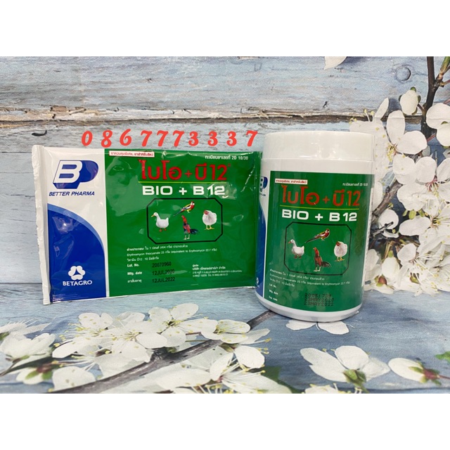 Thuốc úm gà con BIO + B12