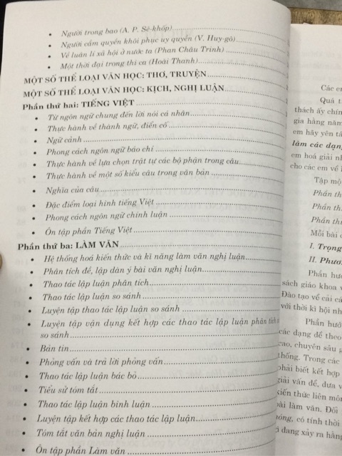 Sách - Hướng dẫn trọng tâm ôn tập và phương pháp làm các dạng đề môn Ngữ Văn Tập 1