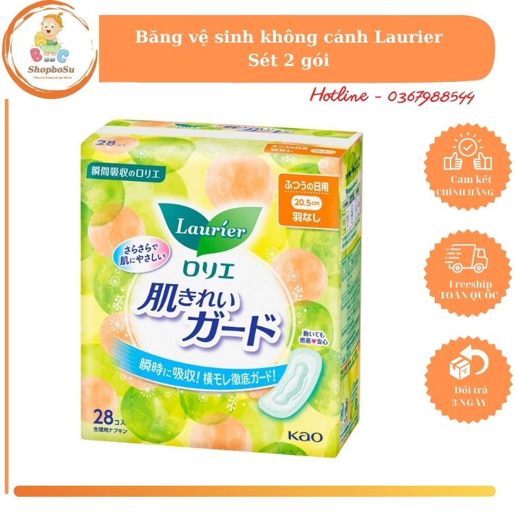 Băng vệ sinh Laurier ngày không cánh