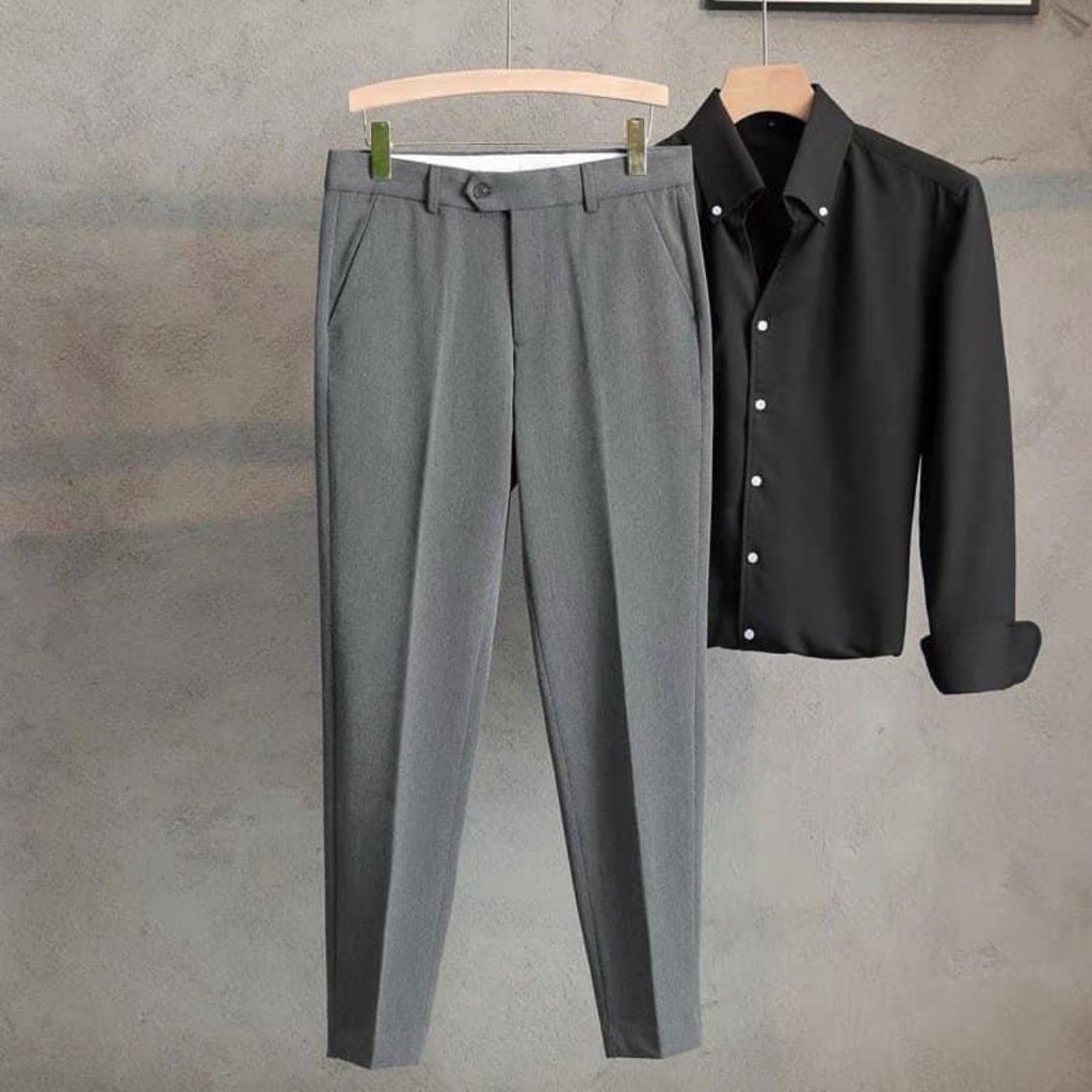 Quần Âu Tây Nam Fom Hàn Ống Côn , Ôm Body , Trẻ Trung Năng Động , Phong Cách Cá Tính Mới Mẻ