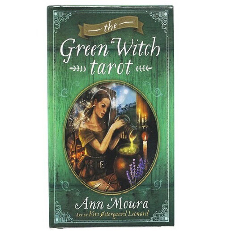 (Sách tiếng việt) Bộ bài Green witch tarot 78 lá