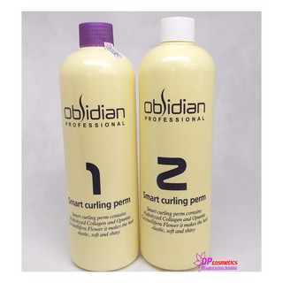 Thuốc uốn lạnh, uốn setting 3D Obsidian Smart Curling Perm 500ml+500ml