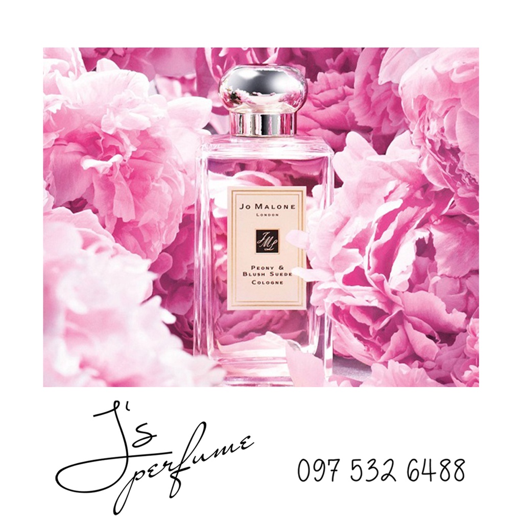 Nước hoa nữ Jo Malone Peony & Blush Suede chai nhỏ 10ml