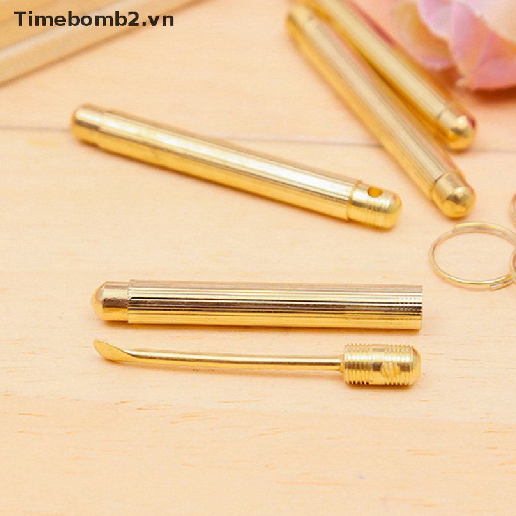 Gậy Ráy Tai Màu Vàng Gấp Gọn Tiện Lợi