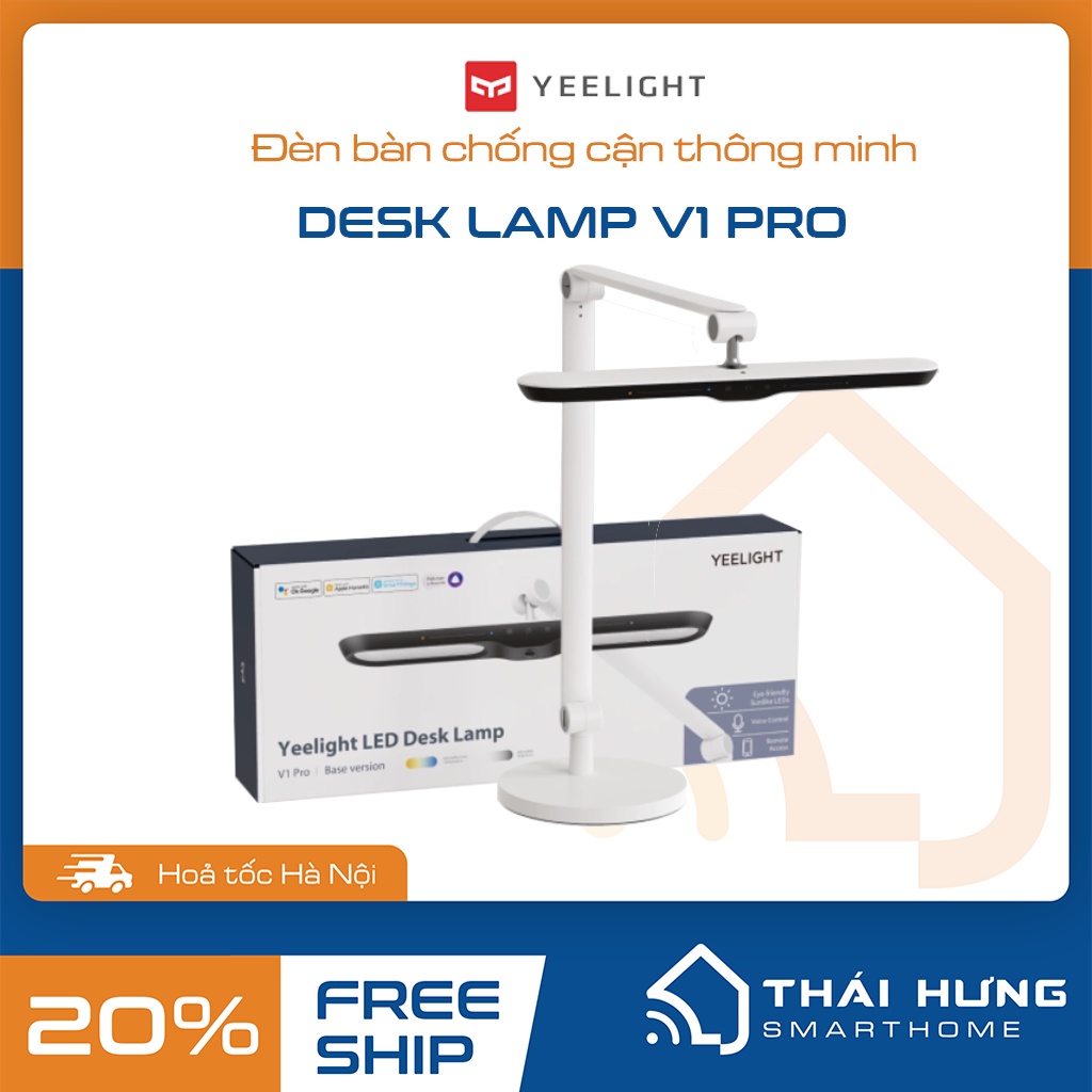 Đèn bàn CHỐNG CẬN CAO CẤP YEELIGHT V1 PRO -hàng chính hãng-hỗ trợ Homekit