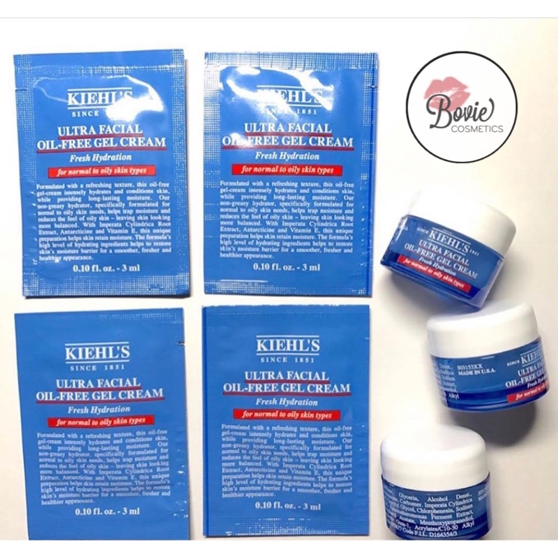 [Minisize 7ml] Kem dưỡng ẩm cho da dầu Kiehl's Ultra Facial Oil-free Gel Cream / Kiehls