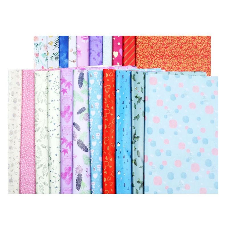 Giấy Gói Quà Đẹp  Sét 10 Tờ Đủ Hình