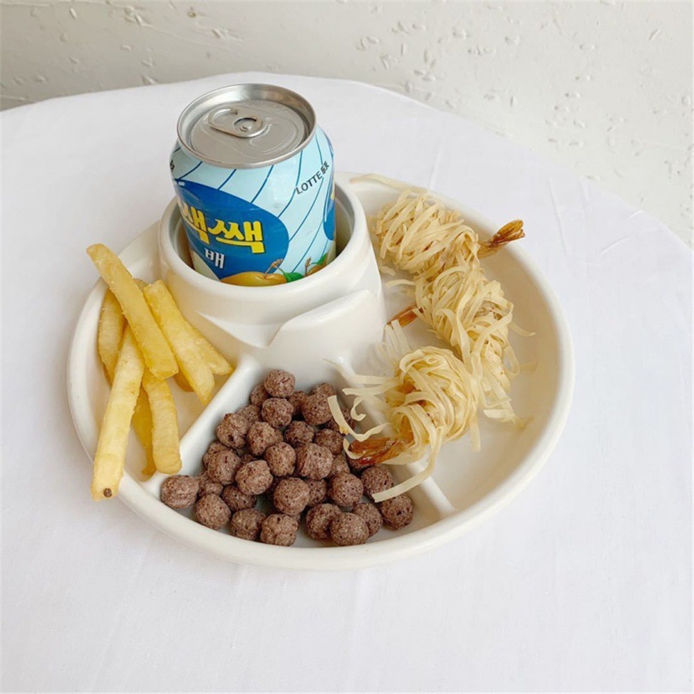 Khay Đựng Thức Ăn Chia Ngăn Dành Cho Một Người