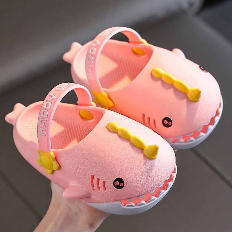 Dép Sandal Đục Lỗ Chống Trượt Dễ Thương Thời Trang Mùa Hè Cho Bé Trai Và Bé Gái