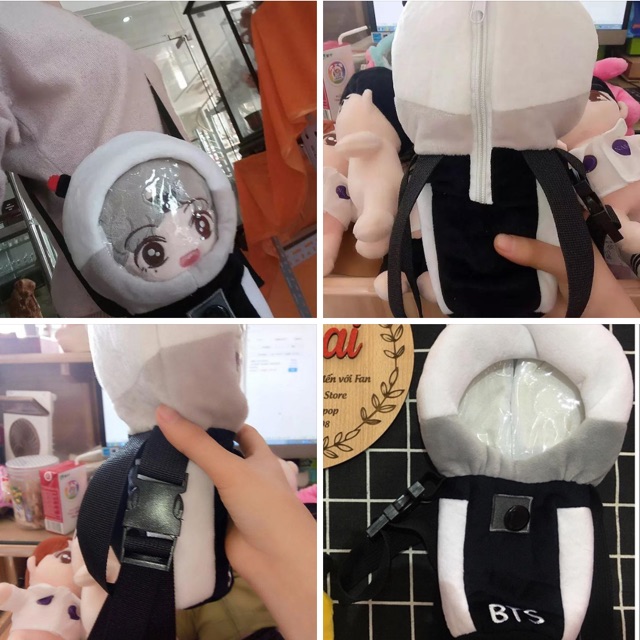 Outfit cho doll  Túi đựng Bomb - bộ quần áo doll BTS