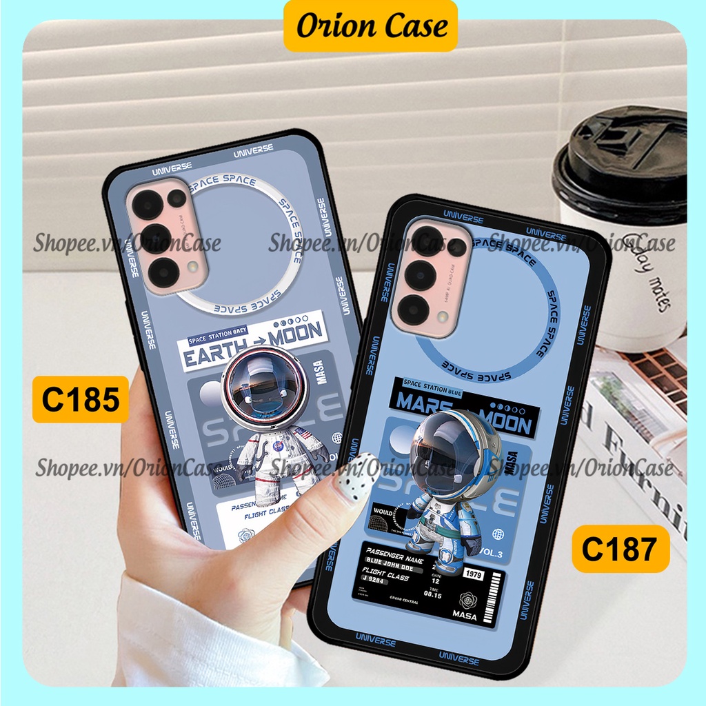 Ốp Oppo Reno 5 4G / Reno 5 5G in hình astronaut pro nasa, moutain cá tính.ốp lưng chống sốc.