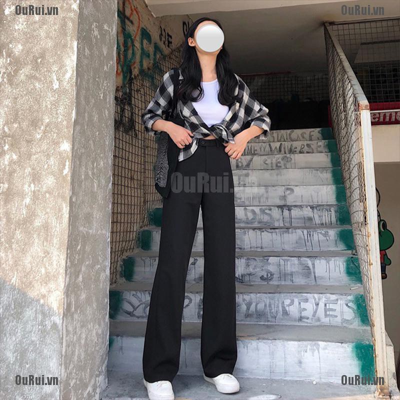 Quần Voan Ống Rộng Thời Trang Xinh Xắn Dành Cho Nữ