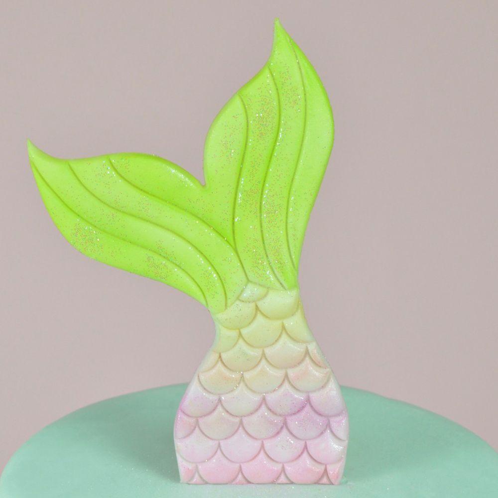 LEISURE 2 Khuôn Cắt Fondant Hình Nàng Tiên Cá