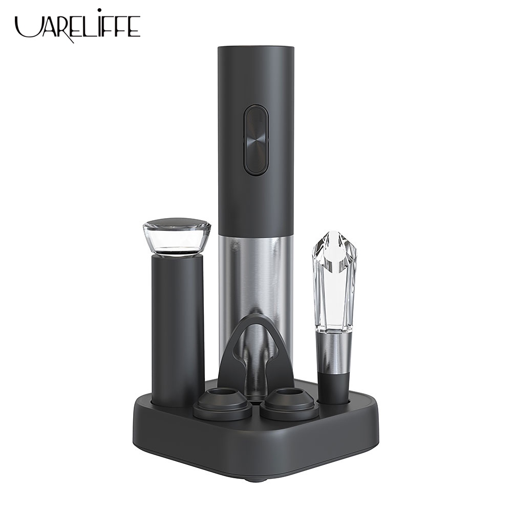 Uareliffe 5 In 1 Wine Opener Set Home Kitchen Bottle Opening Tool