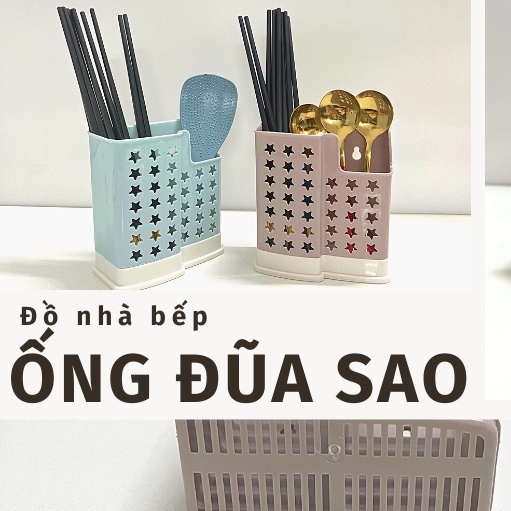 Ống đựng đũa hình sao Việt Nhật - Hộp đựng đũa 2 ngăn hình tiện lợi-VN2772