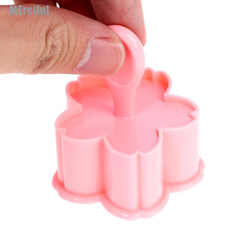 Set 5 Khuôn Cắt Tạo Hình Hoa Anh Đào Trang Trí Bánh