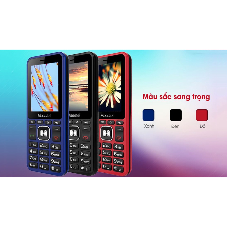 Điện Thoại Masstel iZi 206 - Hàng Chính Hãng