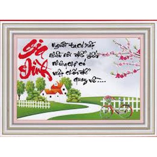Tranh thêu gia đình 222645