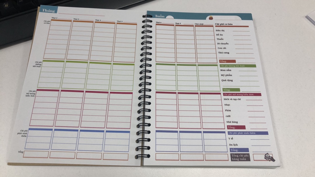 Sổ tay quản lý tài chính cá nhân Kakeibo Nhật Bản | Shopee Việt Nam