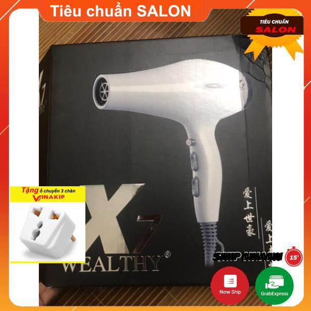 Máy sấy tóc WEALTHY X7 ( hàng chuẩn salon)