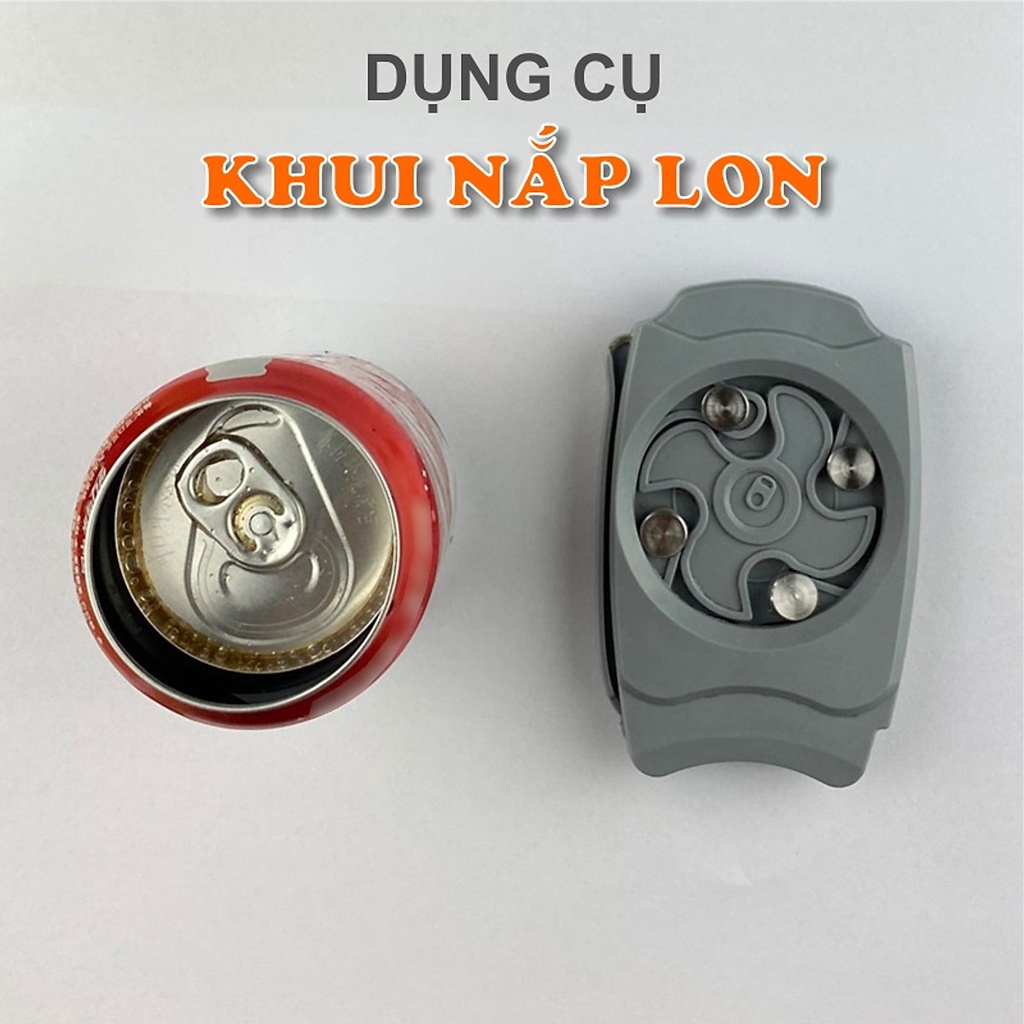 Dụng Cụ Mở Nắp Lon Khui Cắt Nắp Lon Bia Nước Ngọt Đồ Hộp Đa Năng Thông Minh Chuyên Dụng- wonter