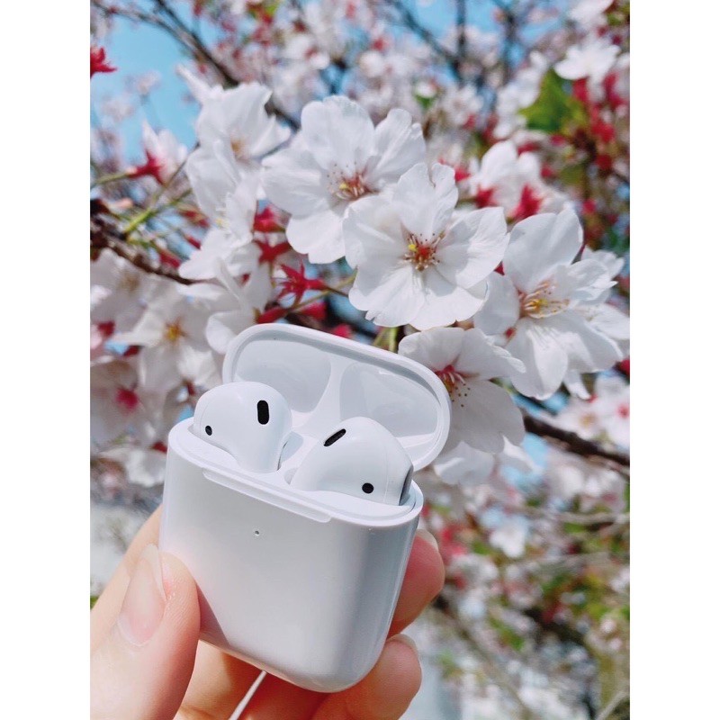 Tai Nghe Aripods 2 Bluetooth  Định Vị Đổi Tên Phiên Bản Cao Cấp Dùng Cho Cả IOS và Android [Bảo Hành 3 tháng]