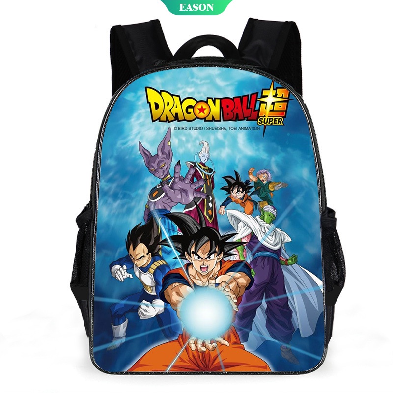 Ba Lô Đi Học Sức Chứa Lớn Hình Son Goku Phim Dragon Ball Cho Trẻ Em [Ướt]