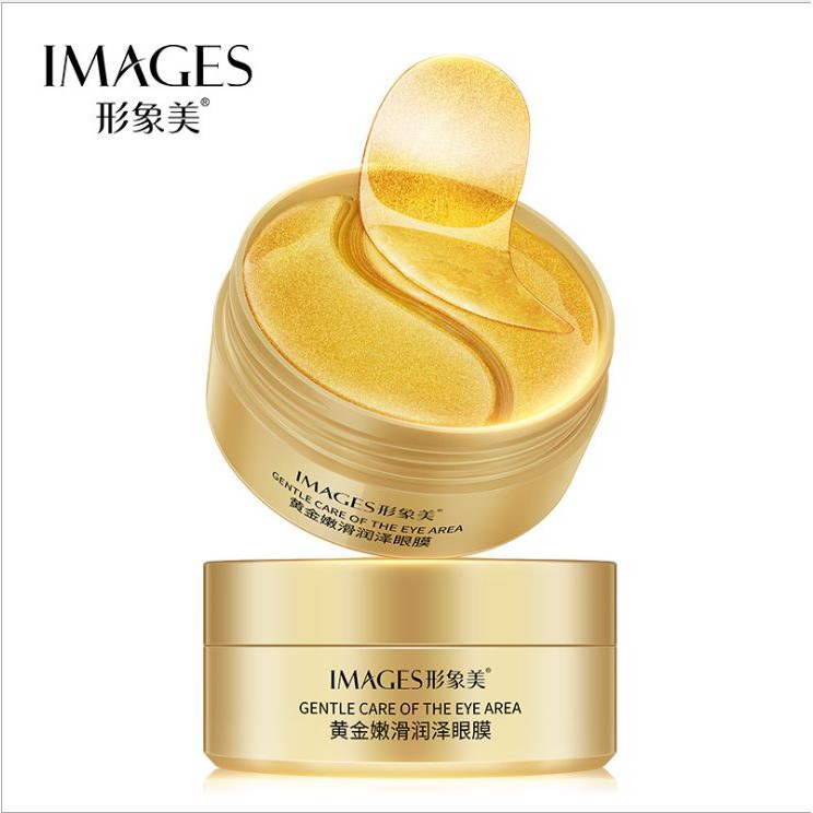 [COD] Hộp 60 mặt nạ mắt IMAGES dưỡng ẩm hiệu quả Hyaluronic acid/seaweed/black pearl Eye Mask | BigBuy360 - bigbuy360.vn
