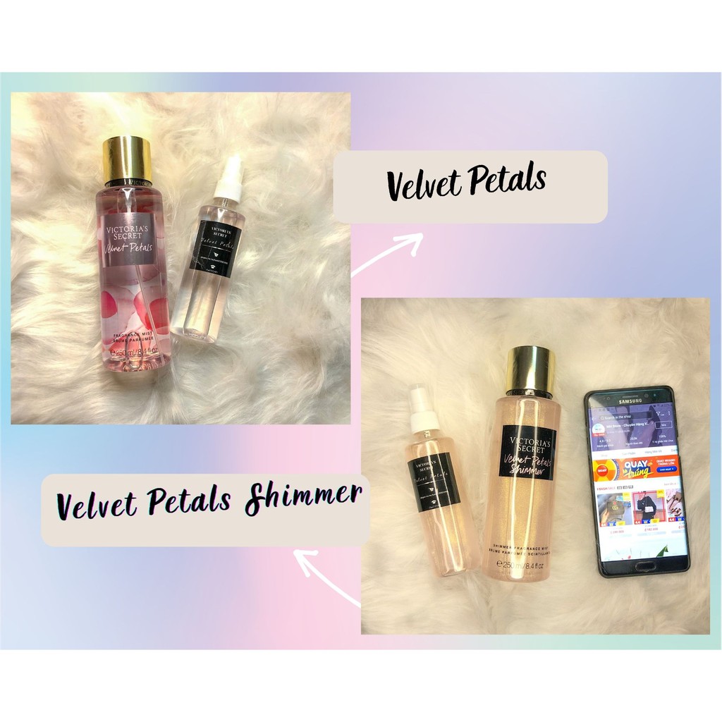 Xịt Thơm Body mist Victoria ’s Secret (100ml) 🏵️  Xịt Thơm Nước Hoa Toàn Thân 🌺 Aqua Kiss, LoveSpell, VelvetPetals, Ambe | BigBuy360 - bigbuy360.vn