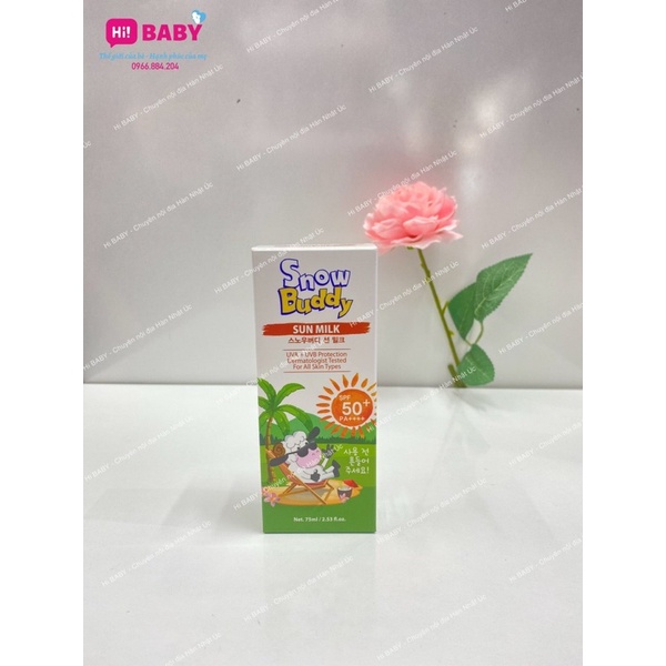 KEM CHỐNG NẮNG CHO BÉ - SNOW BUDDY