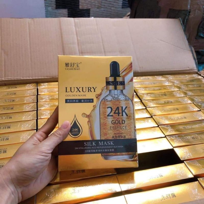 Nạ luxury gold 10 miếng