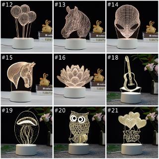 Đèn Led 3d Để Bàn Trang Trí