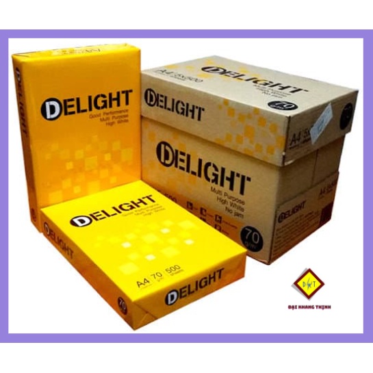 Giấy A4 Delight 70 gsm Giấy in photo A4 Giấy A4 giá rẻ