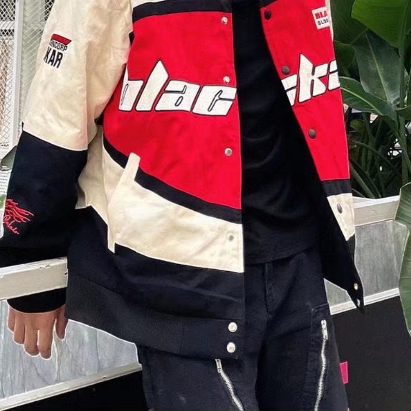 Áo khoác bóng chày cỡ lớn phong cách âu mỹ thời trang cao cấp cho nam