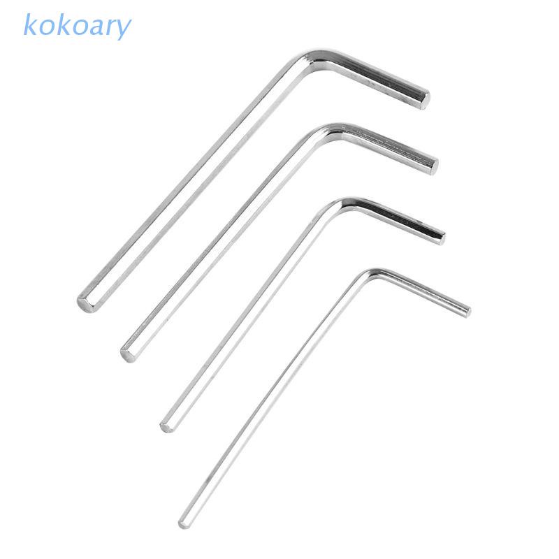 Set 4 chìa vặn đai ốc dạng lục giác 1.5mm 2mm 2.5mm 3mm cho máy in 3D đa năng tiện dụng
