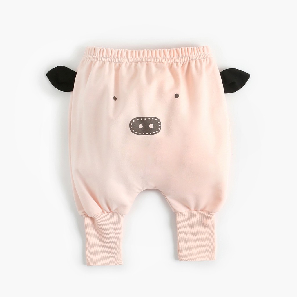 Set Trang Phục Sanlutoz Dài Tay Thời Trang Mùa Thu Họa Tiết Động Vật Cho Bé