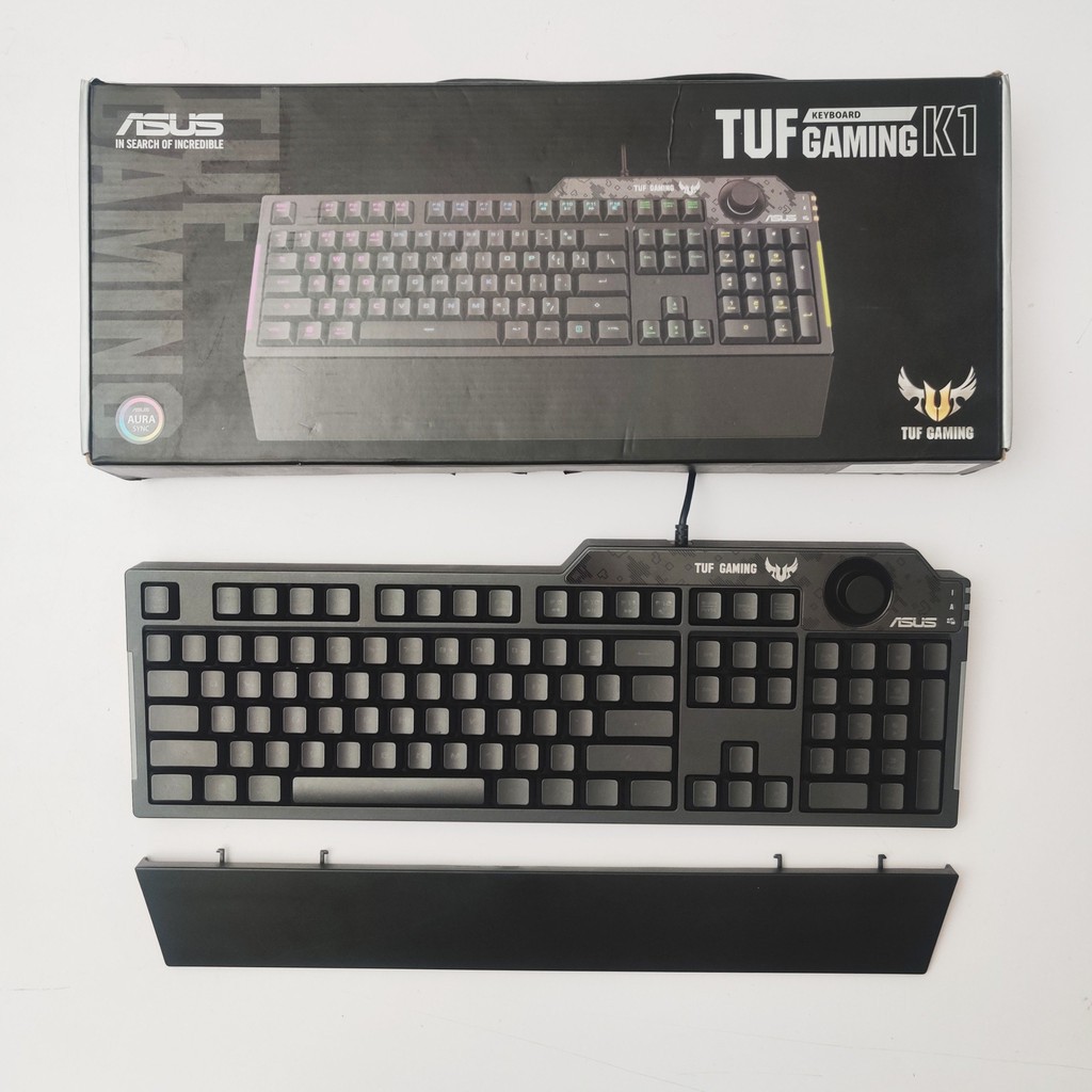 [Mã 267ELSALE hoàn 7% đơn 300K] Bàn phím Gaming Asus TUF Gaming K1 - Chống nước