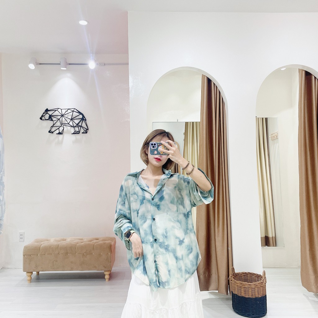 Sơ mi loang than | 11 HIN