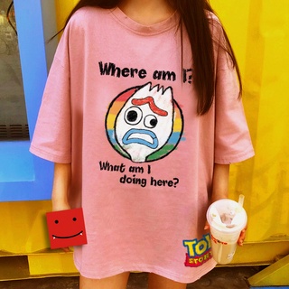Áo thun nam nữ - - forky style vẽ bút sáp