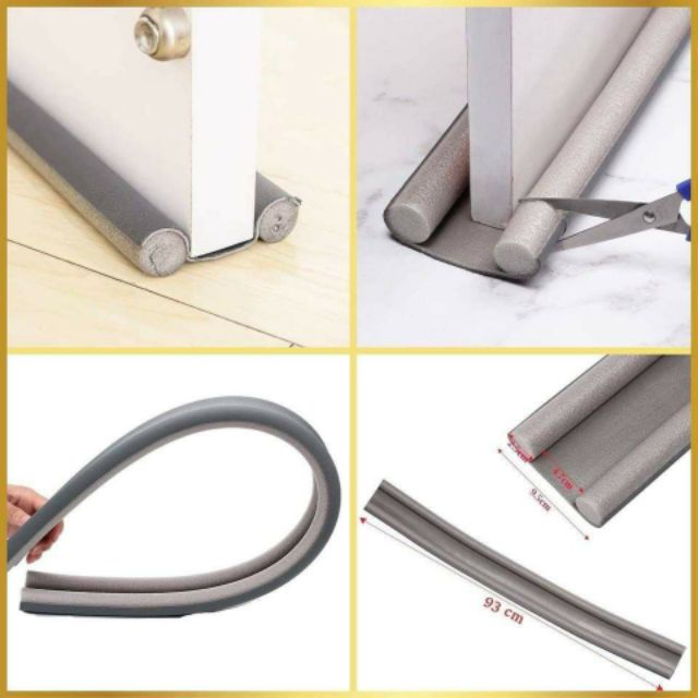 Thanh Chắn Khe Hở Cửa Chống Thoát Hơi Điều Hòa, Chống Kẹp Chân Bé