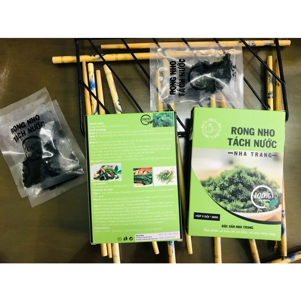Rong nho tách nước Nha Trang