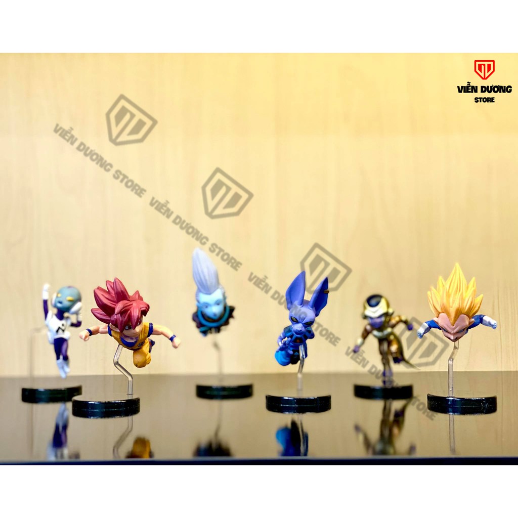 Bộ mô hình Set figure Dragon Ball nhân vật WCF