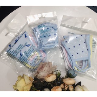 Combo 5 khẩu trang vải mềm mịn thoáng mát cho bé 0-4 tuổi