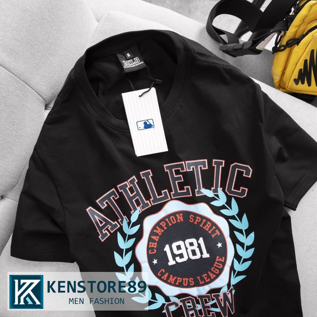 Áo thun nam cổ tròn ATH CREW cao cấp KENSTORE89 ATV189