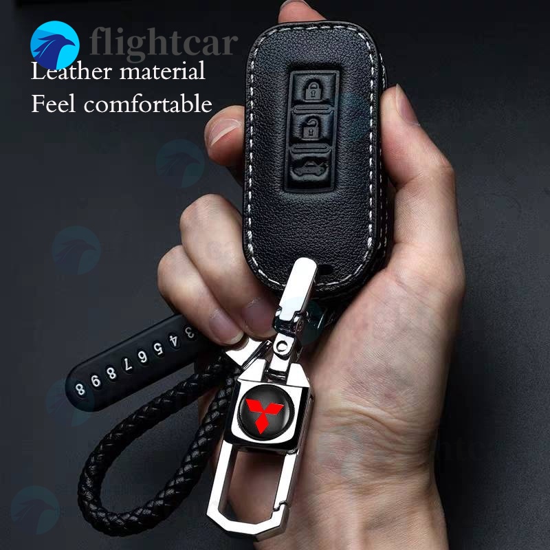 Bao Da Đựng Chìa Khóa Xe Hơi Mitsubishi