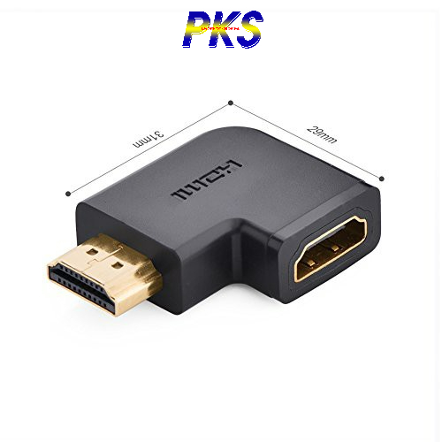 Đầu nối HDMI 90 độ Ugreen 20112 - Ugreen 20112 - 20112 ( bẻ phải )