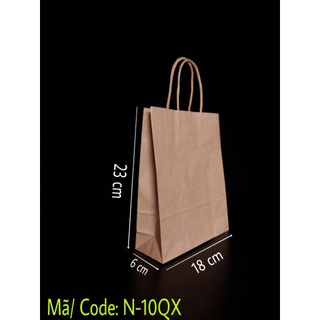 100 túi giấy có quai xách n-10qx